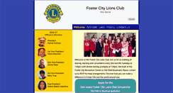 Desktop Screenshot of fostercitylions.com